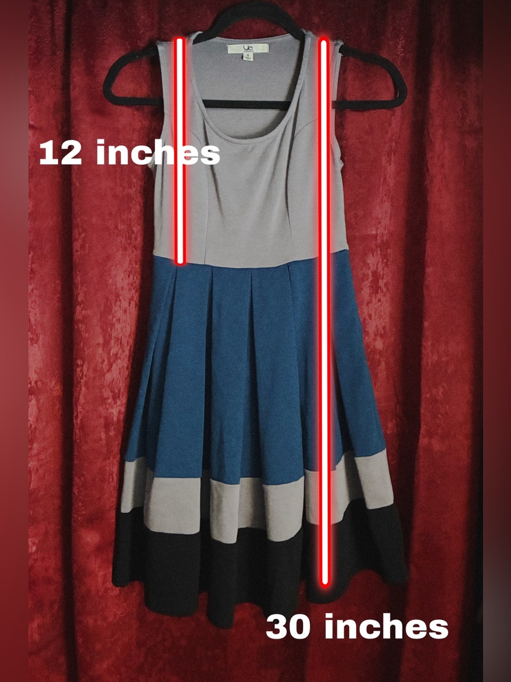 Colorblock Twee Dress - Picture 4 of 6